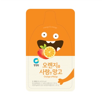 청정원 오렌지를 사랑한 망고